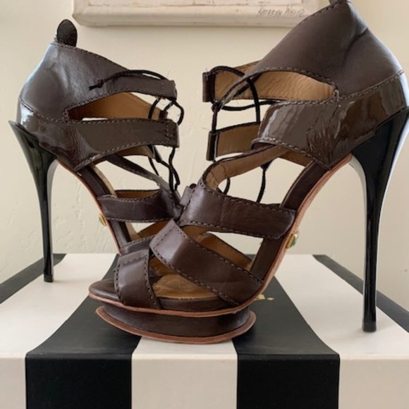 L.A.M.B Jaco Laced Sandal - Picture 1 of 4